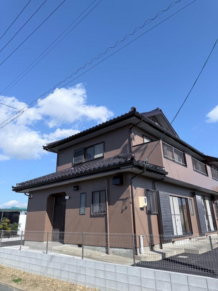 住宅の外壁塗装終了後