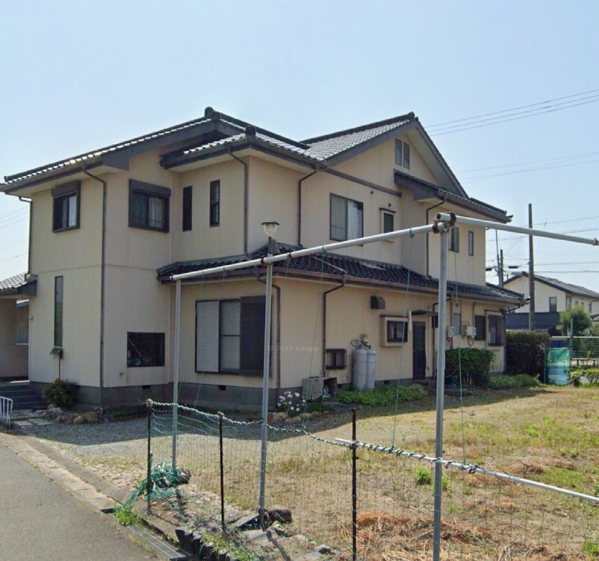 住宅の外壁を施工する前の写真