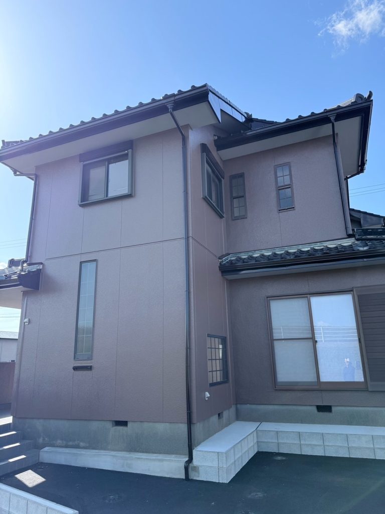 住宅の外壁塗装終了後